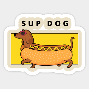 Sup Dog Sticker